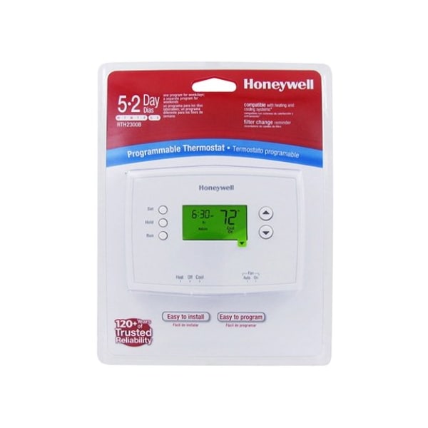 Honeywell 52Day Programmable Thermostat RTH2300B1038 Zoro